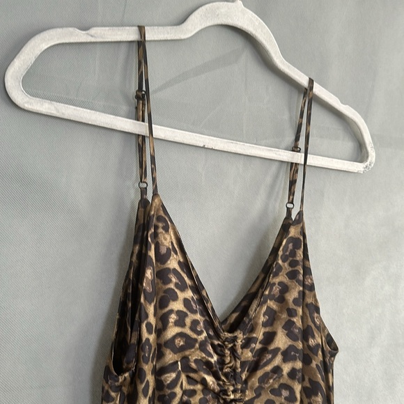 Zara Leopard Mini Dress - Picture 4 of 5